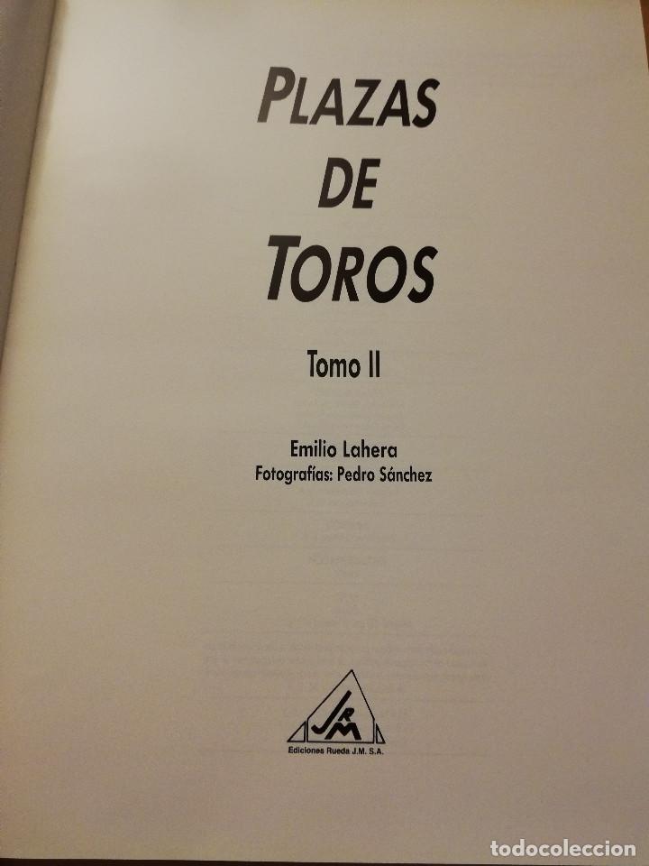 Libros de segunda mano: PLAZA DE TOROS. TOMO II (EMILIO LAHERA) EDICIONES RUEDA - Foto 2