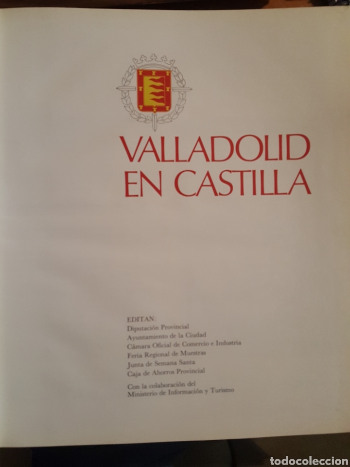 Libros de segunda mano: VALLADOLID EN CASTILLA. 1969. 280 PP - Foto 2