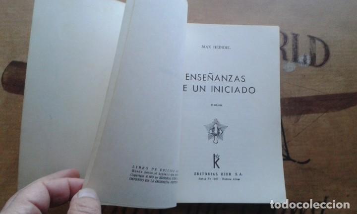 Libros de segunda mano: ENSE&Ntilde;ANZAS DE UN INICIADO. MAX HEINDEL - Foto 2