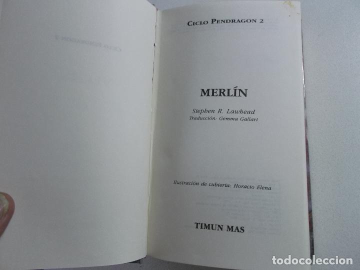 Libros de segunda mano: MERLIN,stephen r.lawhead 1989, ed timun mas - Foto 5