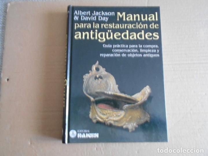 Libros de segunda mano: libro de  manual para  la restauracion de antiguedades - Foto 1