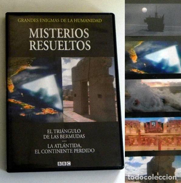 Libros de segunda mano: DVD DOCUMENTAL MISTERIOS RESUELTOS - LA ATL&Aacute;NTIDA - EL TRI&Aacute;NGULO DE LAS BERMUDAS - NO ES LIBRO - Foto 1