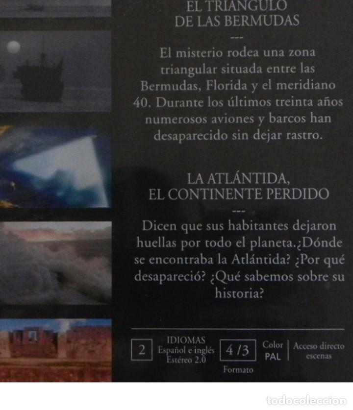 Libros de segunda mano: DVD DOCUMENTAL MISTERIOS RESUELTOS - LA ATL&Aacute;NTIDA - EL TRI&Aacute;NGULO DE LAS BERMUDAS - NO ES LIBRO - Foto 2