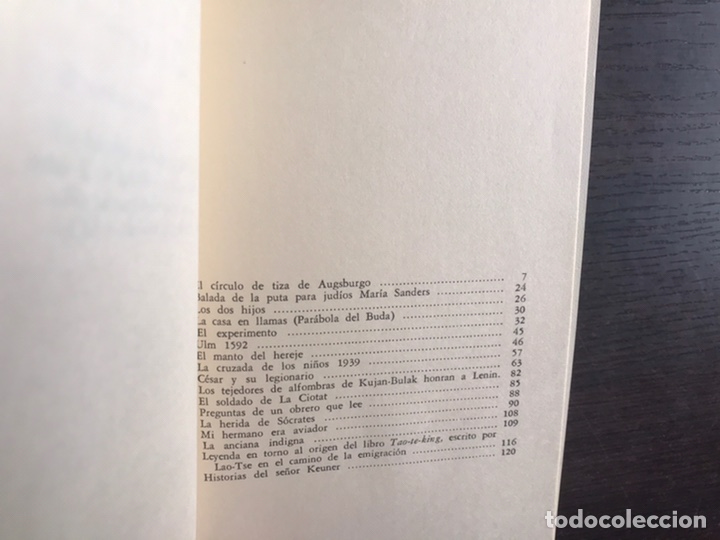 Libros de segunda mano: Historias de almanaque. Bertolt Brecht - Foto 3