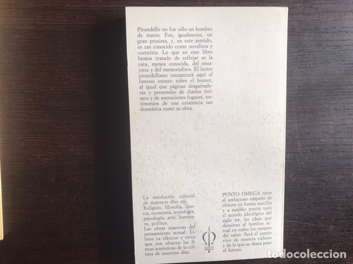 Libros de segunda mano: Ensayos. L. Pirandello - Foto 2