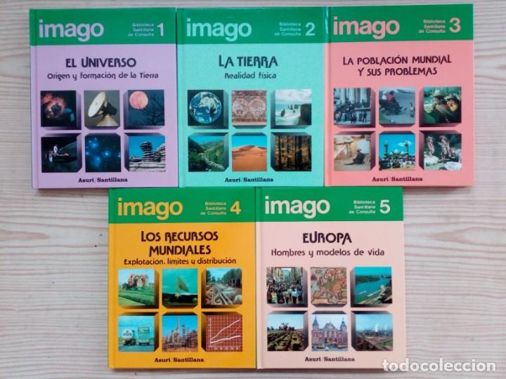 Libros de segunda mano: Biblioteca Santillana De Consulta - Modulo De Geografia - 10 Tomos - Foto 1