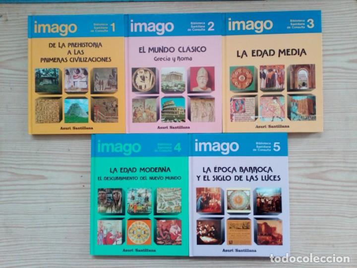Libros de segunda mano: Biblioteca Santillana De Consulta - Modulo De Historia - 10 Tomos - Foto 1