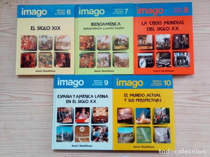 Libros de segunda mano: Biblioteca Santillana De Consulta - Modulo De Historia - 10 Tomos - Foto 2