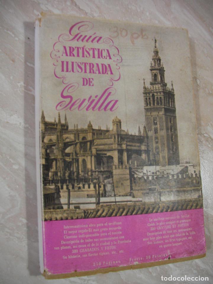 Libros de segunda mano: ANTIGUA GUIA ARTISTICA ILUSTRADA DE SEVILLA - LCA - Foto 1