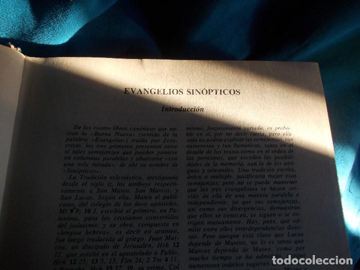 Libros de segunda mano: biblia-evangelios sipnotocos - Foto 6