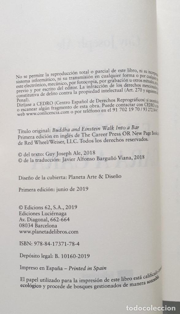 Libros de segunda mano: BUDA Y EINSTEIN CARA A CARA / GUY JOSEPH ALE / LUCI&Eacute;RNAGA 2019 (1&ordf; EDICI&Oacute;N) - Foto 6