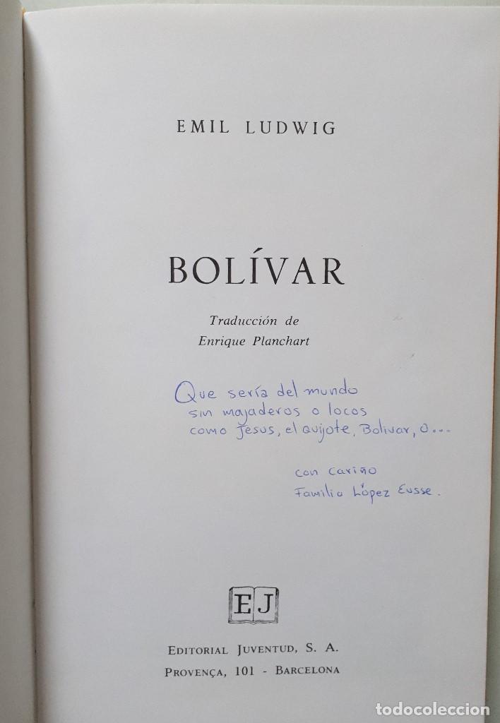 Libros de segunda mano: EMIL LUDWIG / BOLIVAR / JUVENTUD 2000 - Foto 6
