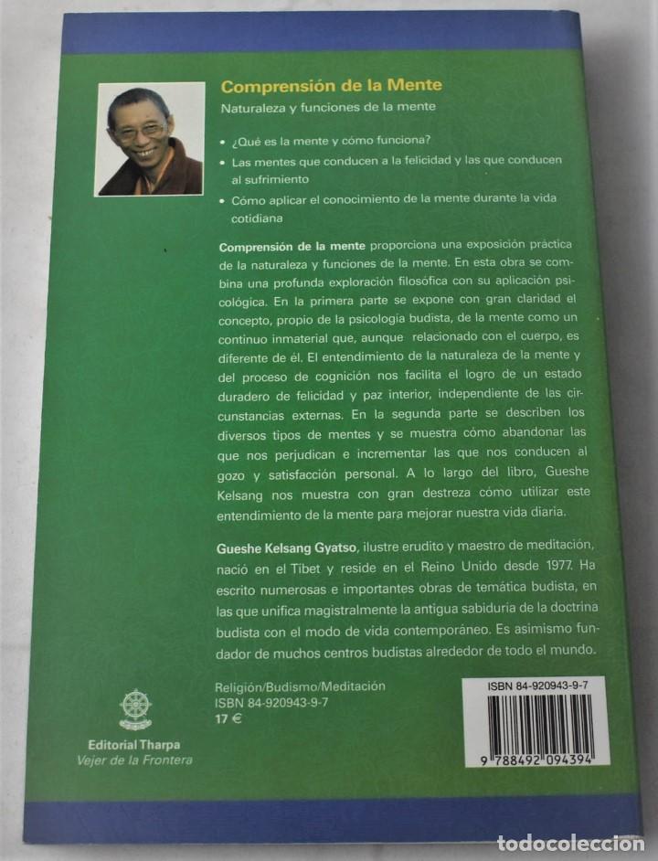 Libros de segunda mano: Comprensi&oacute;n de la mente. Kelsang Gyatso, Gueshe - Foto 2