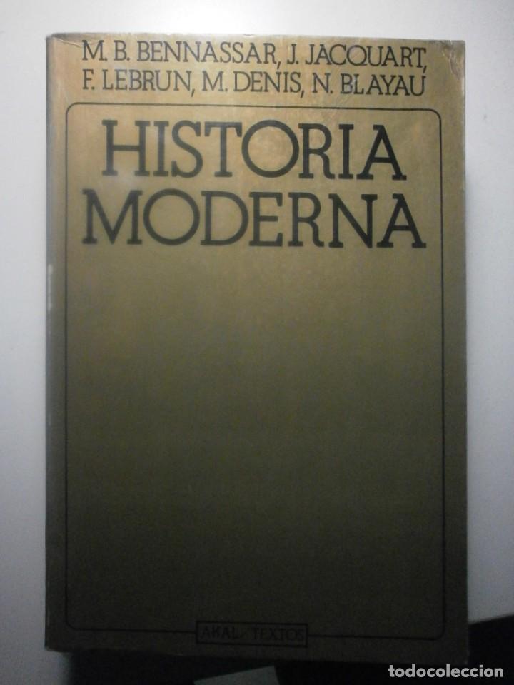 Libros de segunda mano: HISTORIA MODERNA. M.B. BENNASSAR - Foto 1