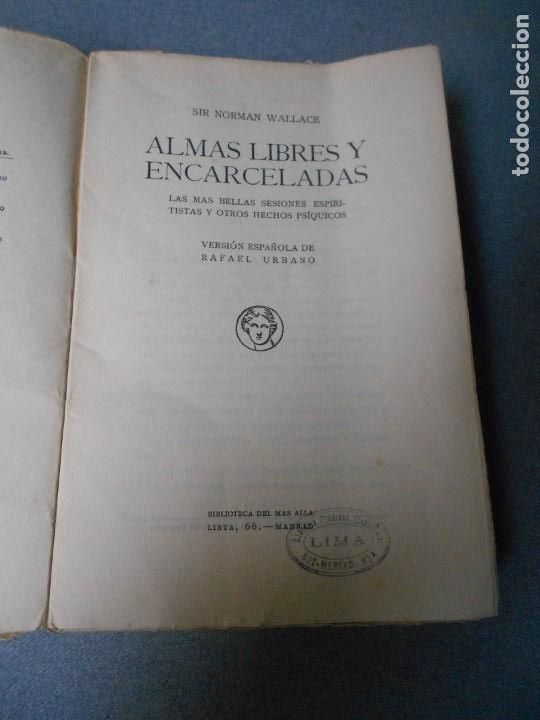 Libros de segunda mano: ALMAS LIBRES Y ENCARCELADAS - Foto 2