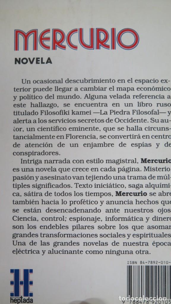 Libros de segunda mano: MERCURIO. MARIO SATZ - Foto 2