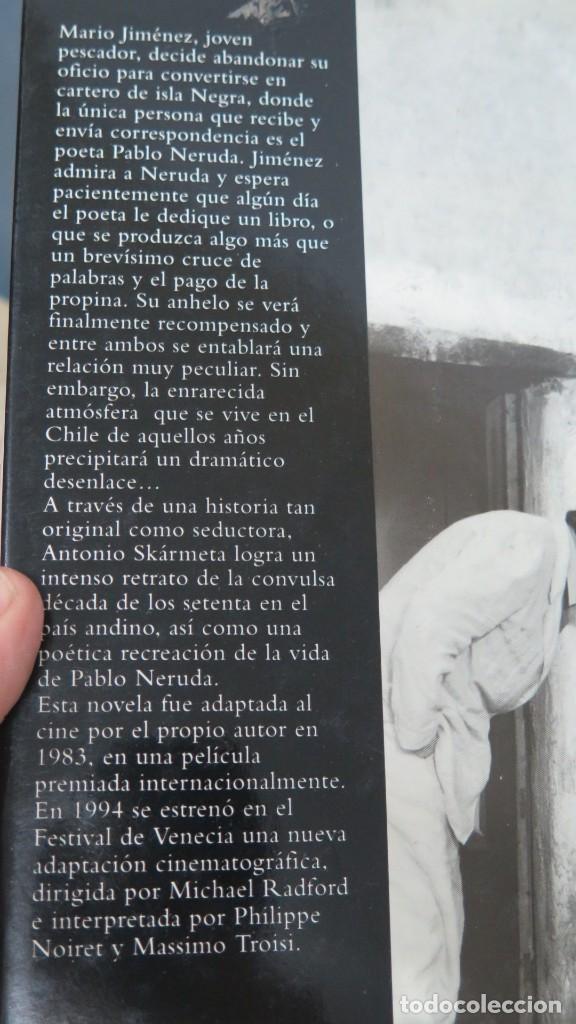 Libros de segunda mano: EL CARTERO DE NERUDA. ANTONIO SK&Aacute;RMENTA - Foto 2
