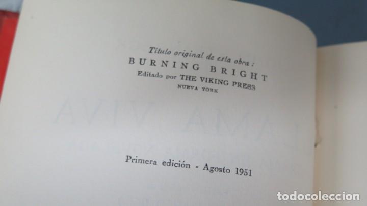 Libros de segunda mano: JOHN STEINBECK. LLAMA VIVA. 1951 - Foto 3