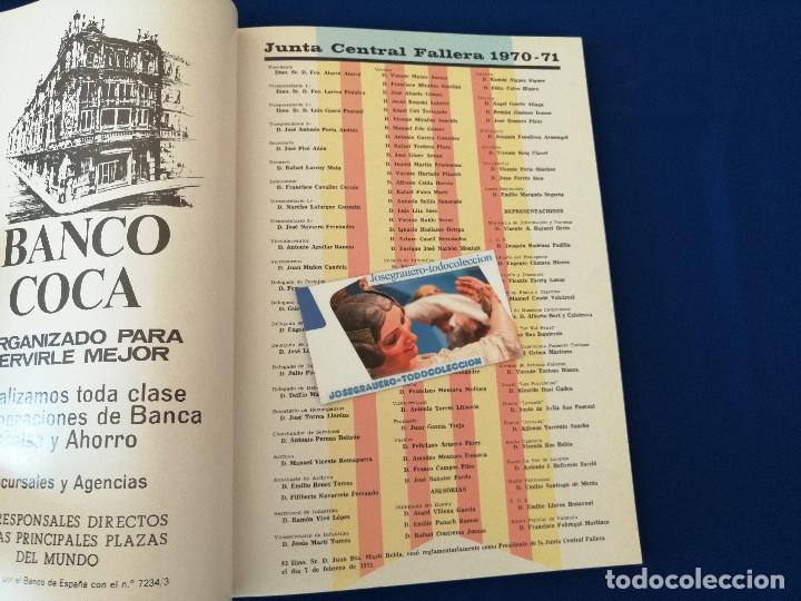 Libros de segunda mano: LIBRO FALLERO JUNTA CENTRAL FALLERA 1971 - Foto 10