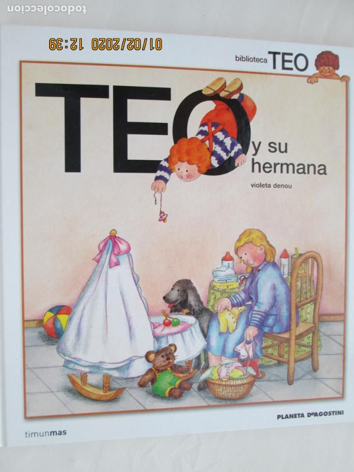 Libros de segunda mano: TEO Y SU HERMANA - BIBLIOTECA TEO - PLANETA DEAGOSTINI 2006. - Foto 1