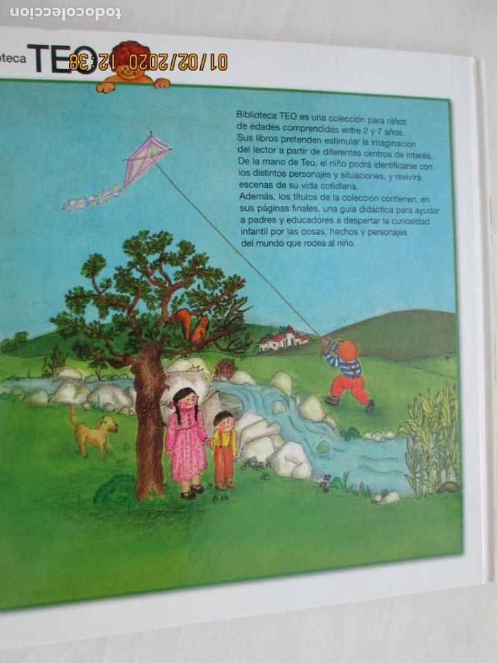 Libros de segunda mano: TEO VA DE CAMPING - BIBLIOTECA TEO - PLANETA DEAGOSTINI 2006. - Foto 2