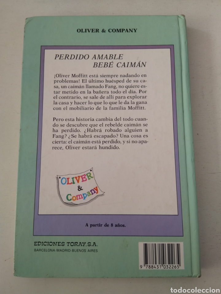 Libros de segunda mano: OLIVER Y EL CAIM&Aacute;N FUGITIVO/MICHAEL McBRIER - Foto 3