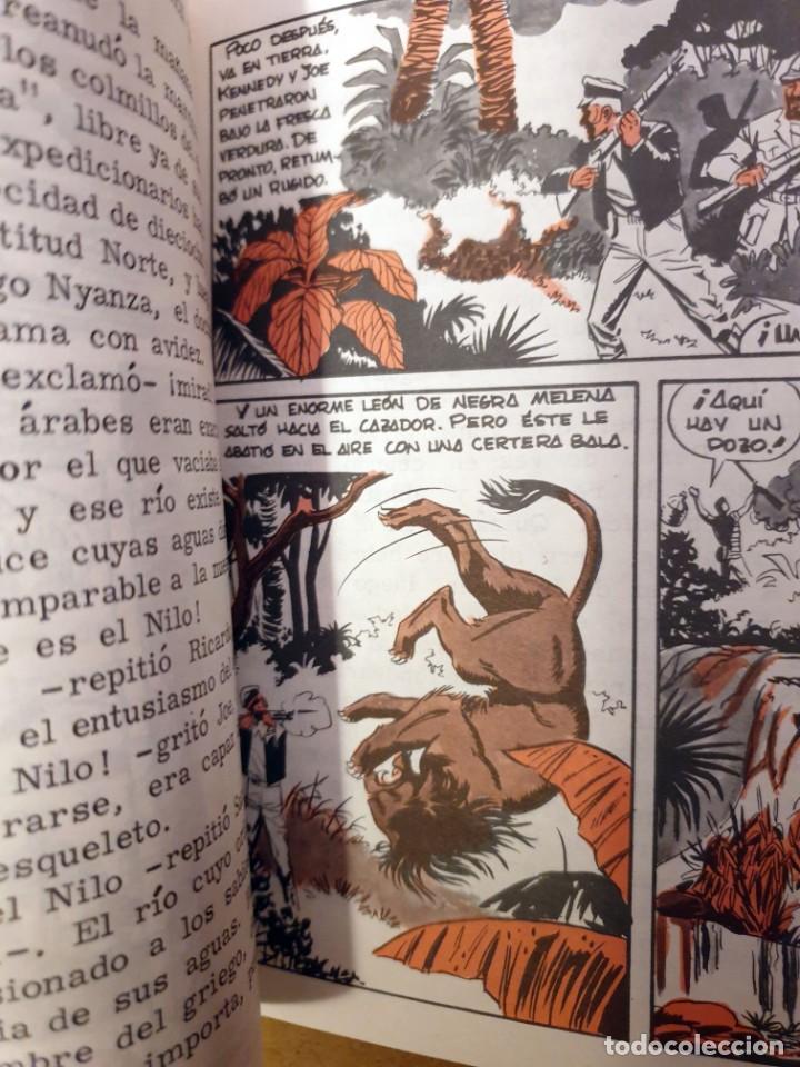 Libros de segunda mano: 5 SEMANAS EN GLOBO - JULIO VERNE - 1973 - Foto 3