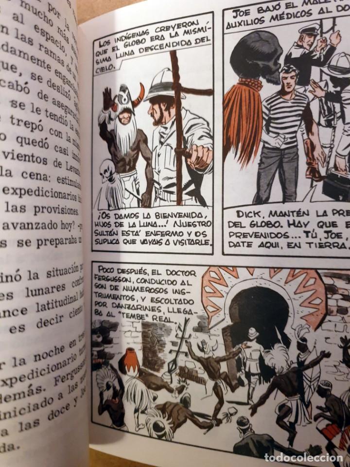 Libros de segunda mano: 5 SEMANAS EN GLOBO - JULIO VERNE - 1973 - Foto 5