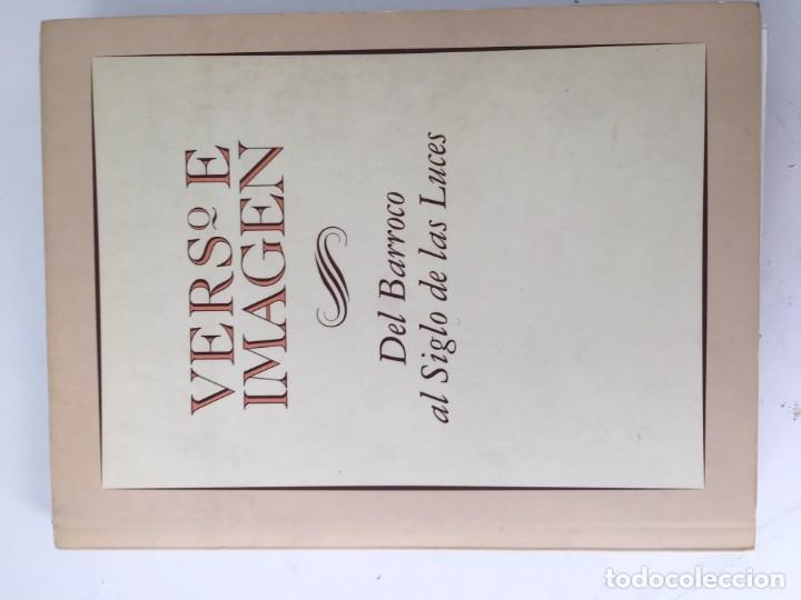 Libros de segunda mano: Verso e imagen. Del Barroco al Siglo de las Luces - Foto 1