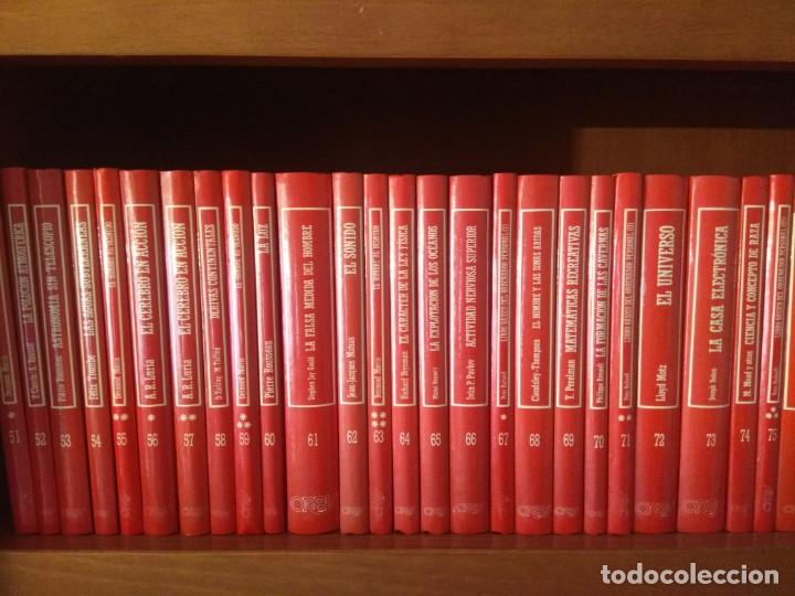 Libros de segunda mano: BIBLIOTECA DE DIVULGACI&Oacute;N CIENT&Iacute;FICA. COLECCION COMPLETA 100 TOMOS. - Foto 4