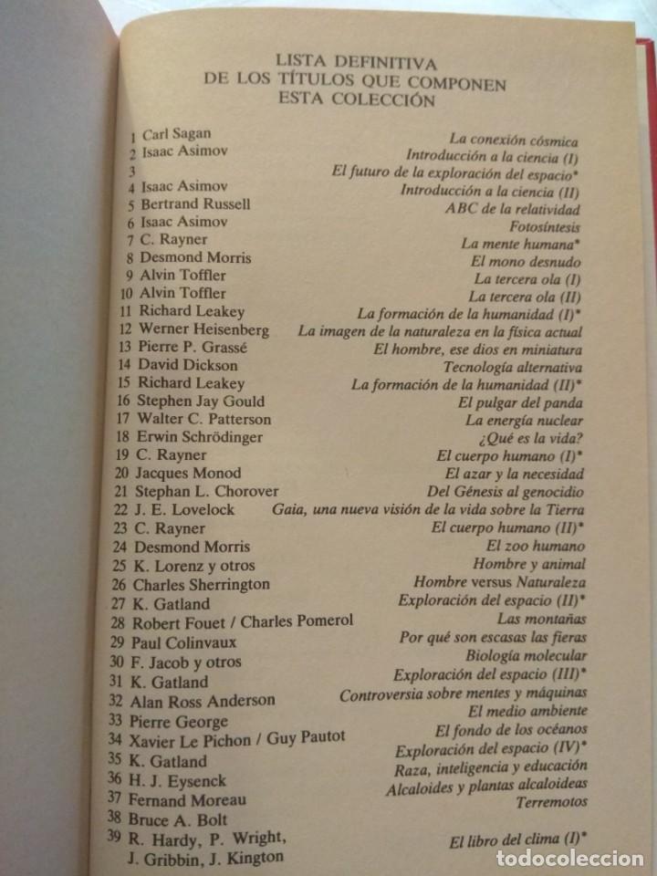 Libros de segunda mano: BIBLIOTECA DE DIVULGACI&Oacute;N CIENT&Iacute;FICA. COLECCION COMPLETA 100 TOMOS. - Foto 7