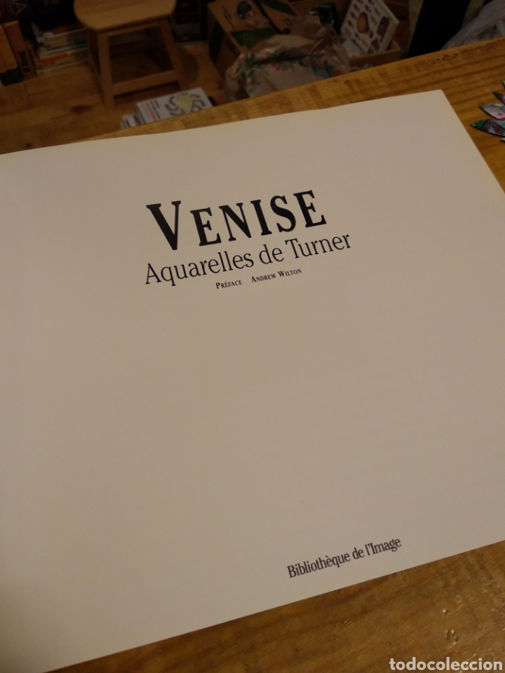 Libros de segunda mano: VENISE. AQUARELLES DE TURNER #3718 - Foto 5