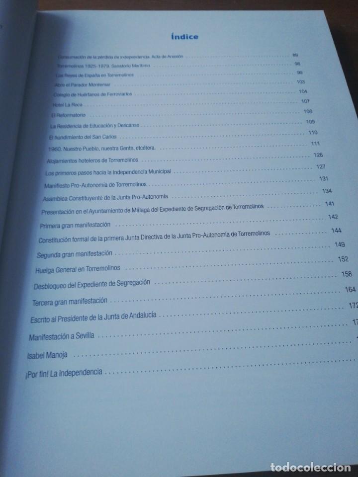 Libros de segunda mano: Historia de Torremolinos e Independencia de Torremolinos. - Foto 5