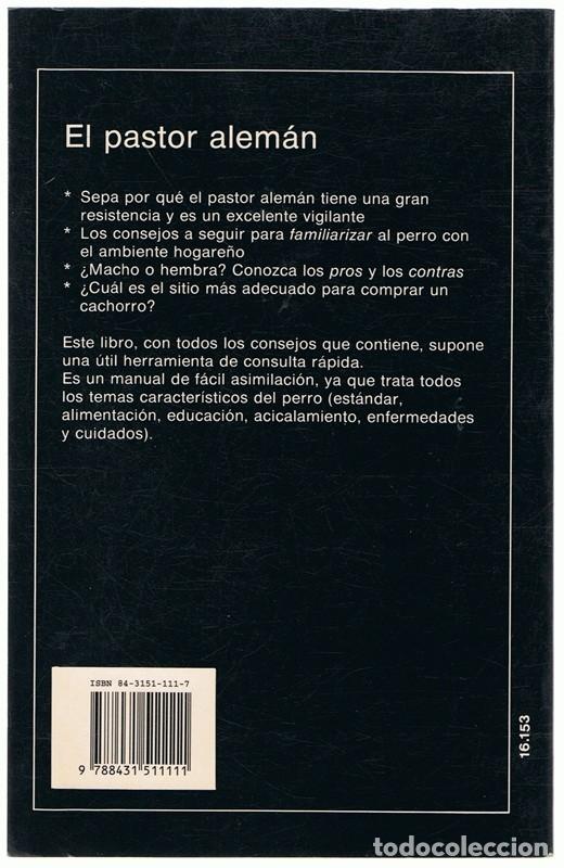 Libros de segunda mano: EL PASTOR ALEM&Aacute;N JOAQU&Iacute;N FUSTER - Foto 2