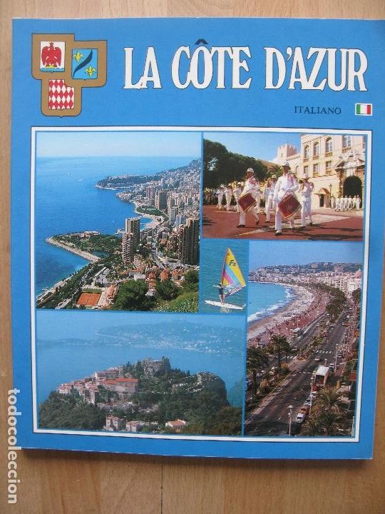 Libros de segunda mano: LA C&Ocirc;TE D&acute;AZUR - GU&Iacute;A ILUSTRADA - ITALIANO - Foto 1
