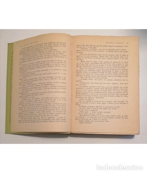 Libros de segunda mano: CUENTOS ROMANOS. MORAVIA, Alberto. Losada. 1962. - Foto 2