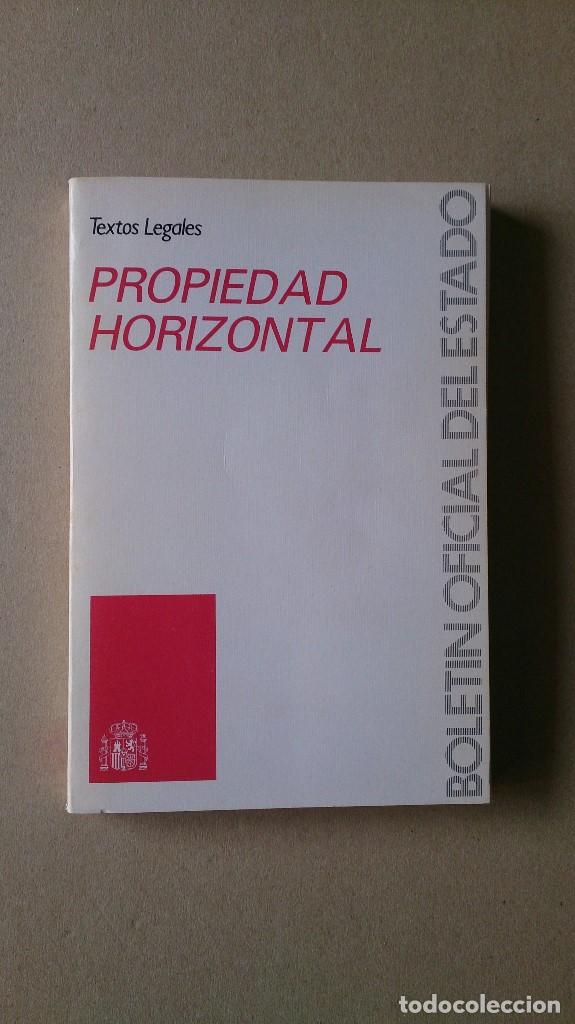 Libros de segunda mano: LA PROPIEDAD HORIZONTAL - Foto 1