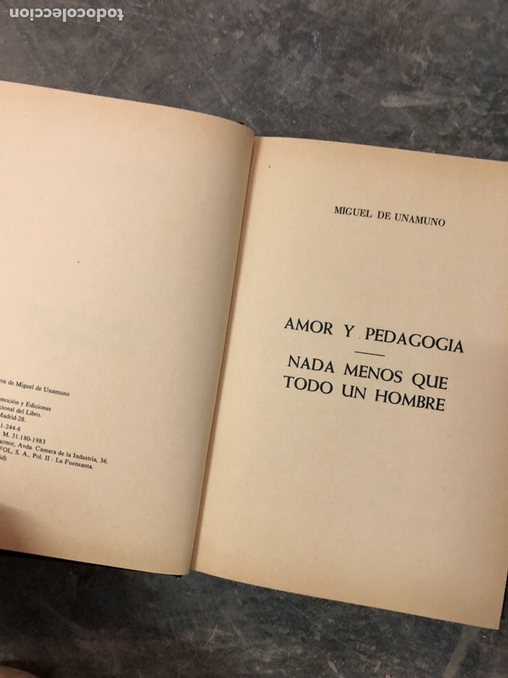 Libros de segunda mano: Miguel de Unamuno - Foto 2