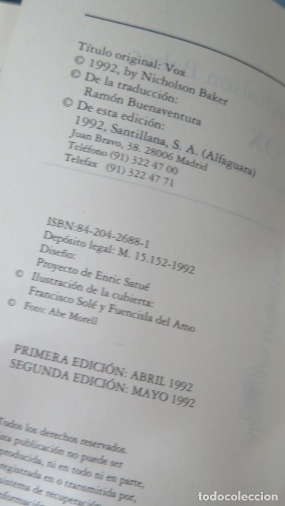 Libros de segunda mano: VOX. BAKER - Foto 2