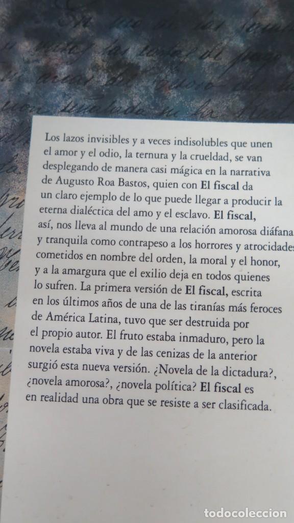 Libros de segunda mano: 1993.- EL FISCAL. ROA BASTOS - Foto 2