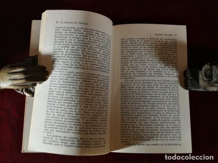Libros de segunda mano: La defensa de lestatut Dautonomia de Catalunya - Historia - Catal&aacute;n - Foto 3