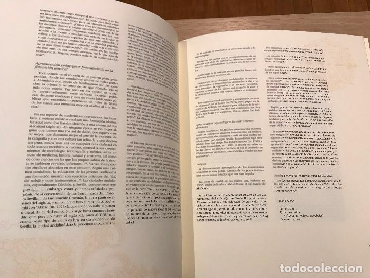 Libros de segunda mano: M&Uacute;SICA Y POES&Iacute;A DEL SUR DE AL-ANDALUS. - Foto 8