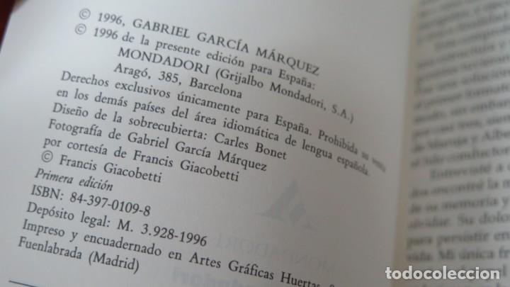 Libros de segunda mano: 1996.- NOTICIA DE UN SECUESTRO. GARCIA MARQUEZ - Foto 2