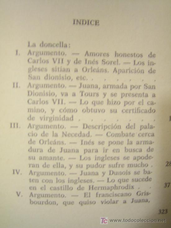 Libros de segunda mano: VOLTAIRE - LA DONCELLA, CANDIDO. Edit. Petronio, 1978. - Foto 5
