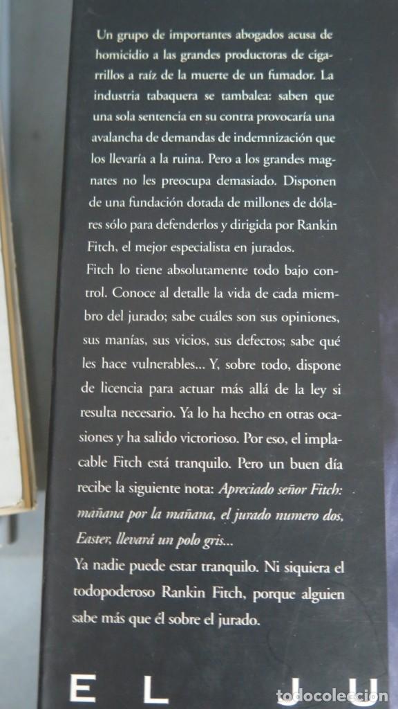 Libros de segunda mano: 1996.- EL JURADO. GRISHAM - Foto 2