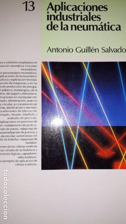 Libros de segunda mano: APLICACIONES INDUSTRIALES NEUMATICA actuador sensor v&aacute;lvulas control autom&aacute;tico electroneum&aacute;ti posic - Foto 1