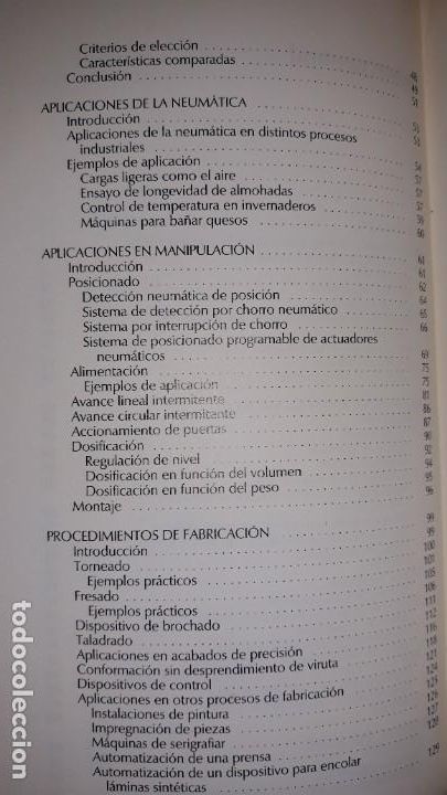 Libros de segunda mano: APLICACIONES INDUSTRIALES NEUMATICA actuador sensor v&aacute;lvulas control autom&aacute;tico electroneum&aacute;ti posic - Foto 6