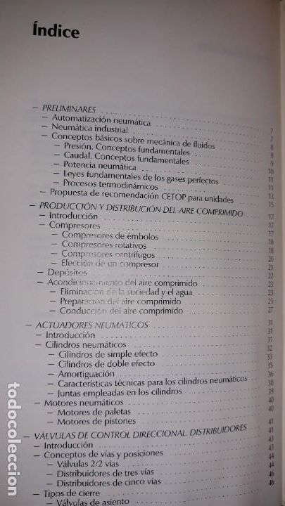 Libros de segunda mano: INTRODUCCI&Oacute;N NEUMATICA actuador sensor v&aacute;lvulas control direccional autom&aacute;tico oleoneum&aacute;tica CETOP - Foto 7