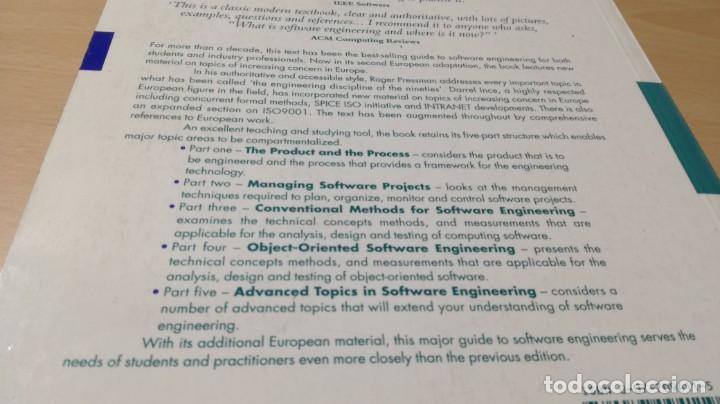 Libros de segunda mano: SOFTWARE ENGINEERING A PRACTITIONERS APPROACH - R S PRESSMAN INGENIERIA INGLES MC GRAW HILL / 	H605 - Foto 6