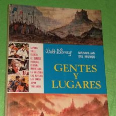 Libros de segunda mano: MARAVILAS DEL MUNDO GENTES Y LUGARES - WALT DISNEY - EDICIONES GAISA 1967 - VER FOTOS